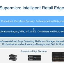 SuperMicro Retail Edge architecture